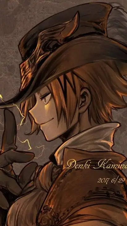 ai character: Pirate Denki background