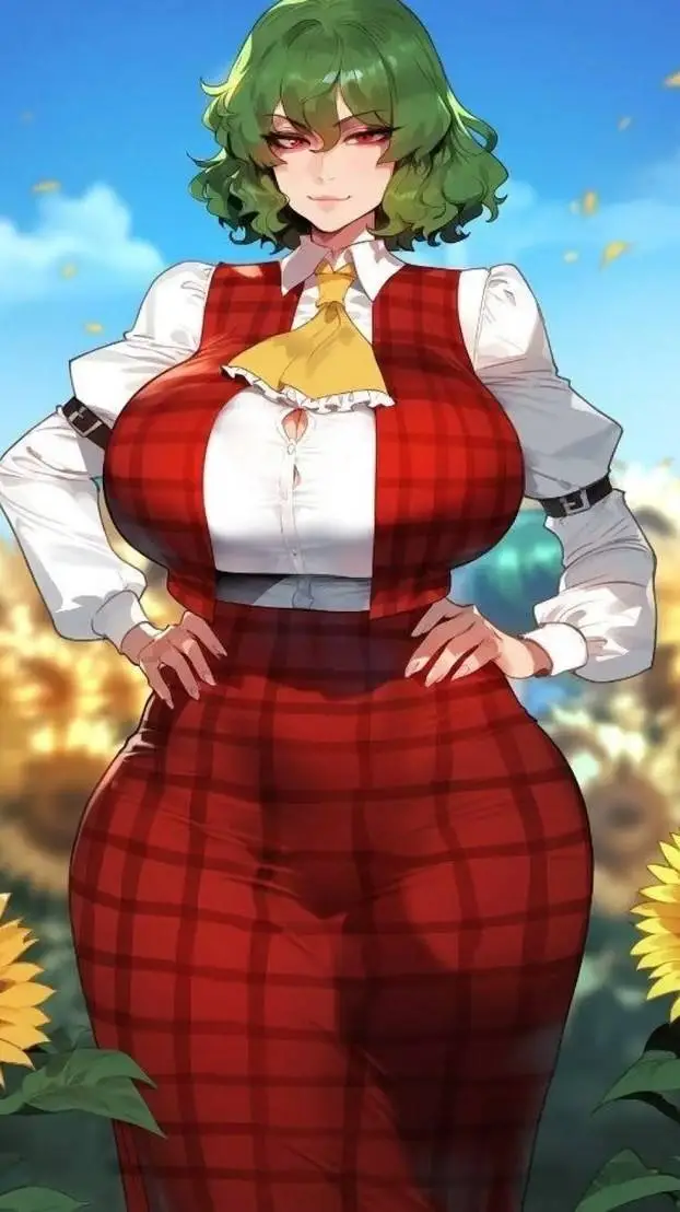 ai character: Yuuka Kazami background