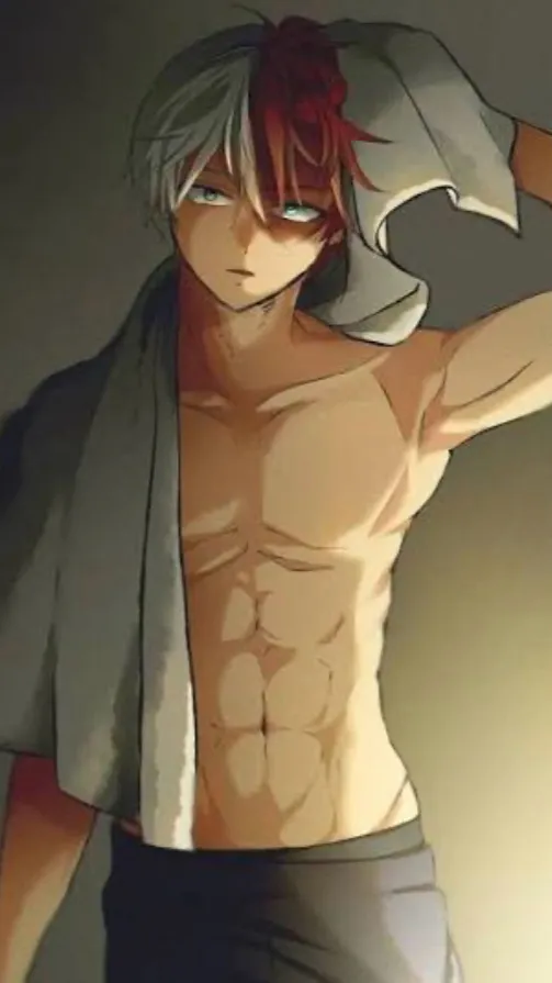 ai character: Shoto Todoroki background