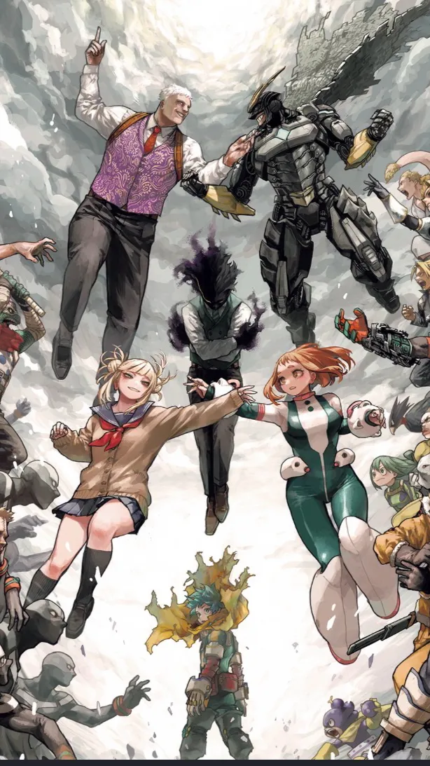 ai character: Mha animals background