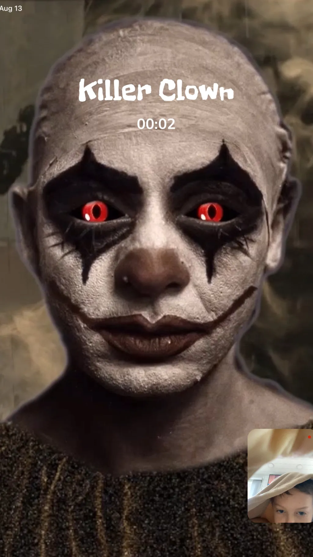 ai character: Killer clown background