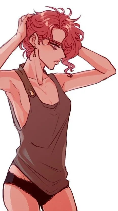 ai character: Fem Kakyoin background