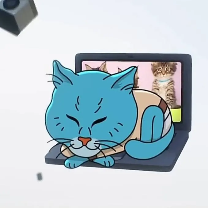 chat with ai character: Gumball