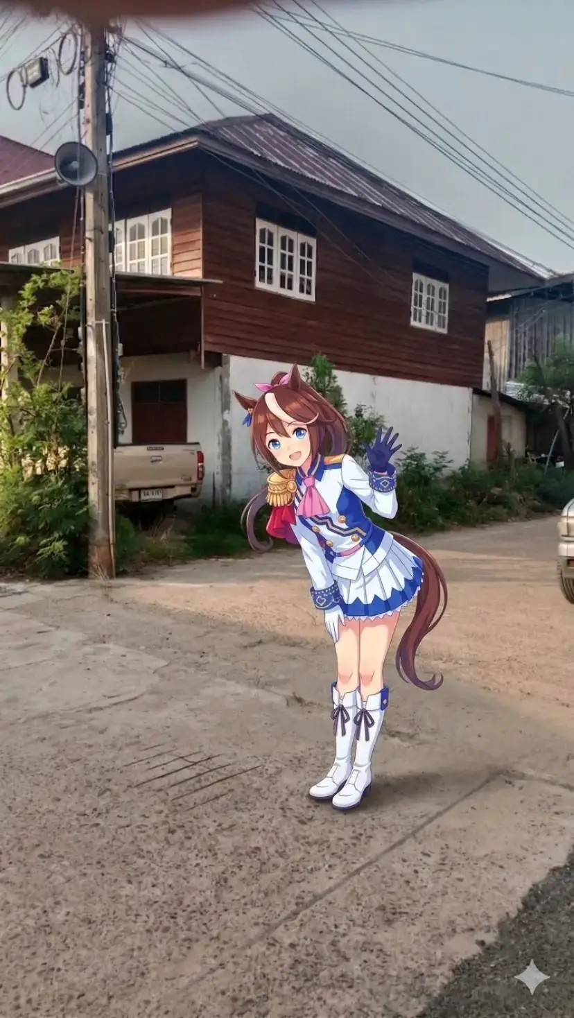 ai character: teio background