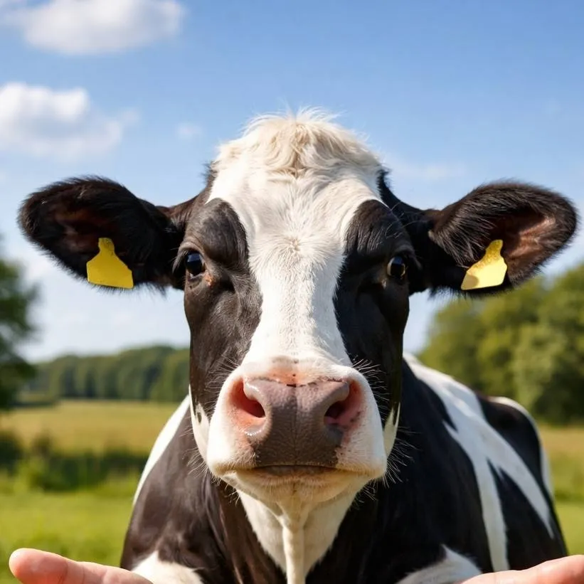 chat with ai character: cow 