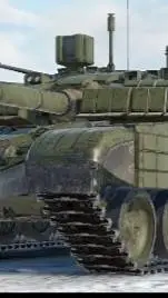 ai character: T72M2 moderna  background