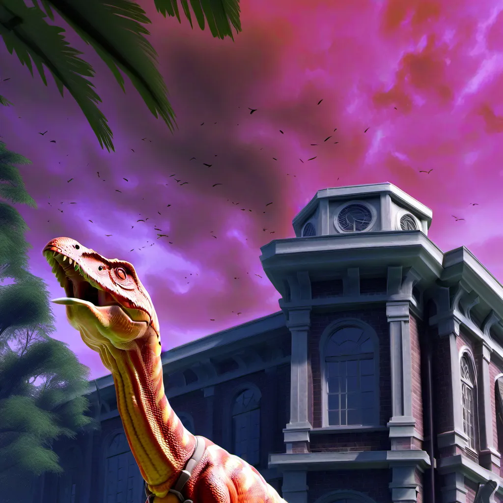 chat with ai character: Dinosaur school