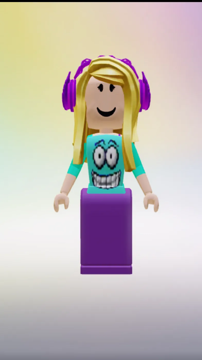 ai character: MEET RAINBOW  background