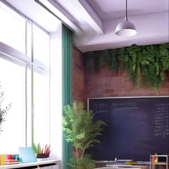 chat with ai character: Normal day in clas