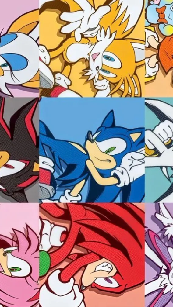 ai character: Sonic Crew background