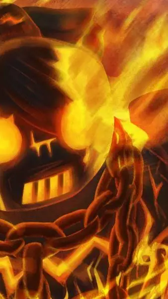 ai character: fire slasher background