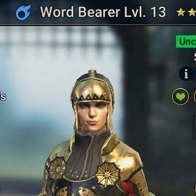 chat with ai character: word bearer