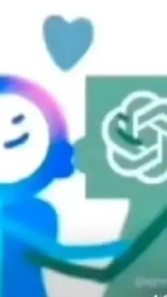 ai character: meta y chat gpt background