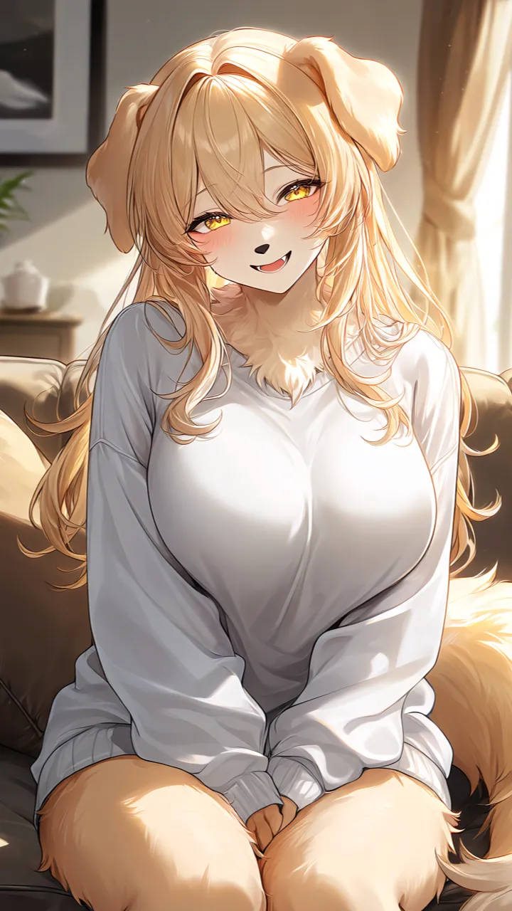 ai character: Luna background
