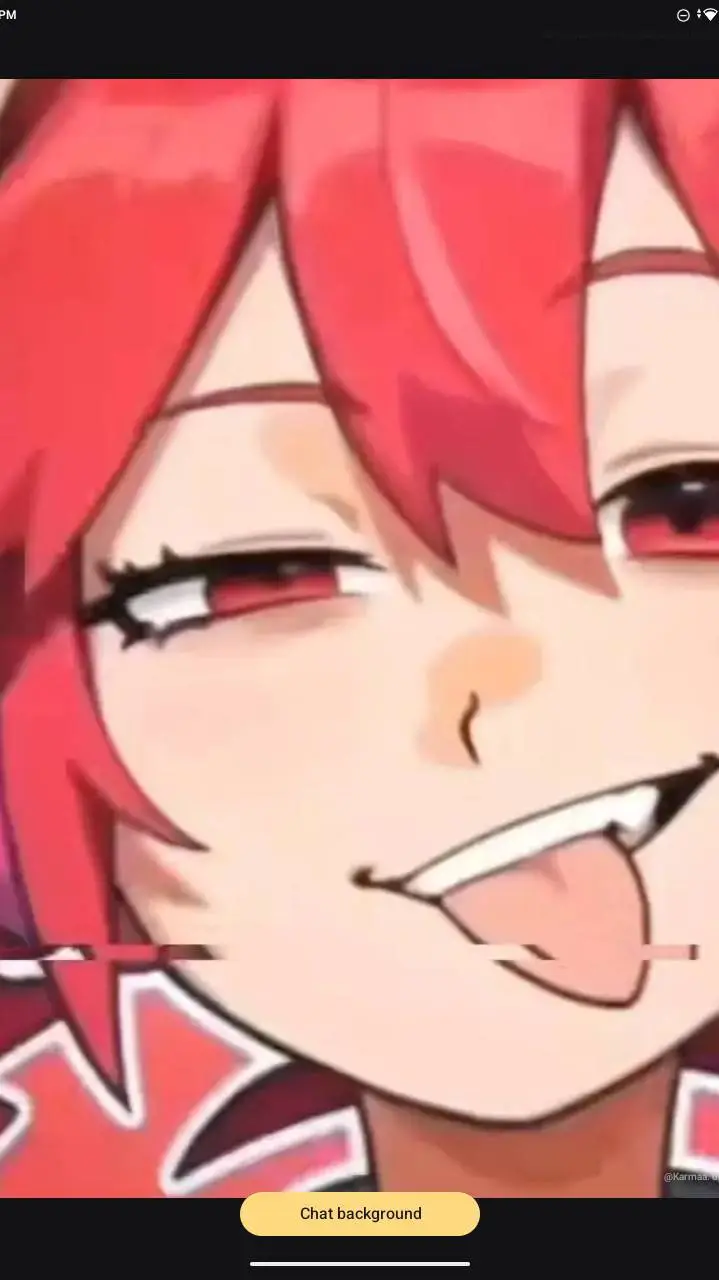 ai character: Teto background