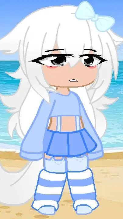 ai character: Snowy background
