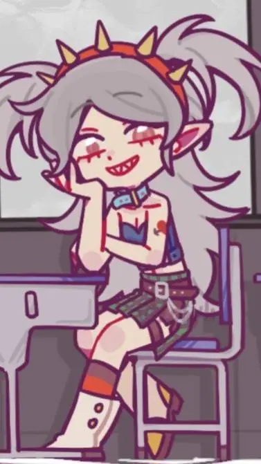 ai character: Luna background