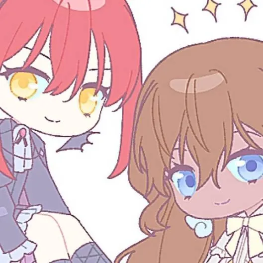 chat with ai character: 😈🖤Kami & Sarah😇💙🌟 