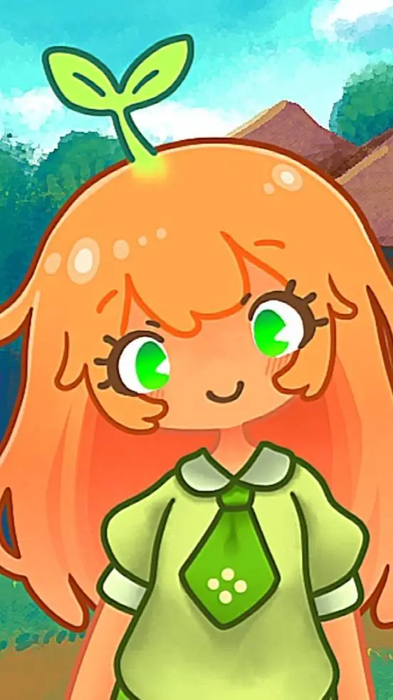 ai character: Olive the Orange 🍊 background