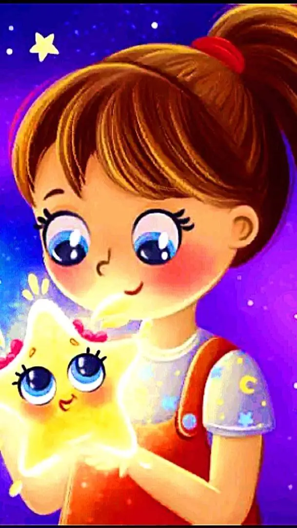 ai character: Emmy & Stella  background