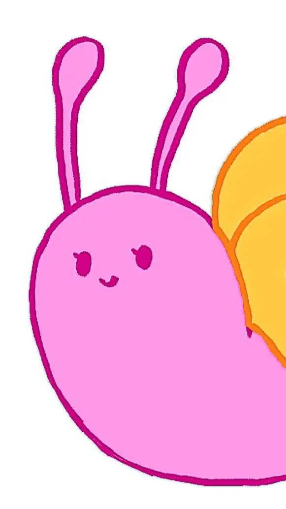 ai character: Meg the snail! background