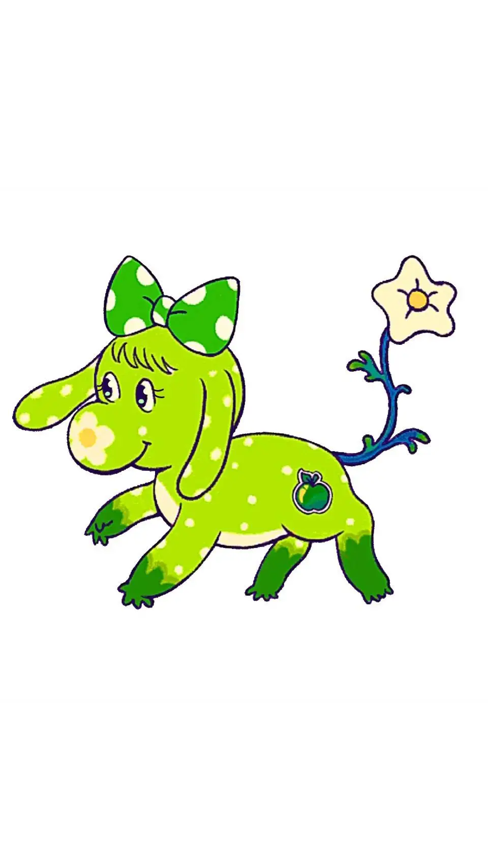 ai character: Applet (🍏!)  background