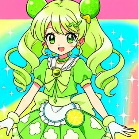 chat with ai character: Cure Lime 🍋 💚