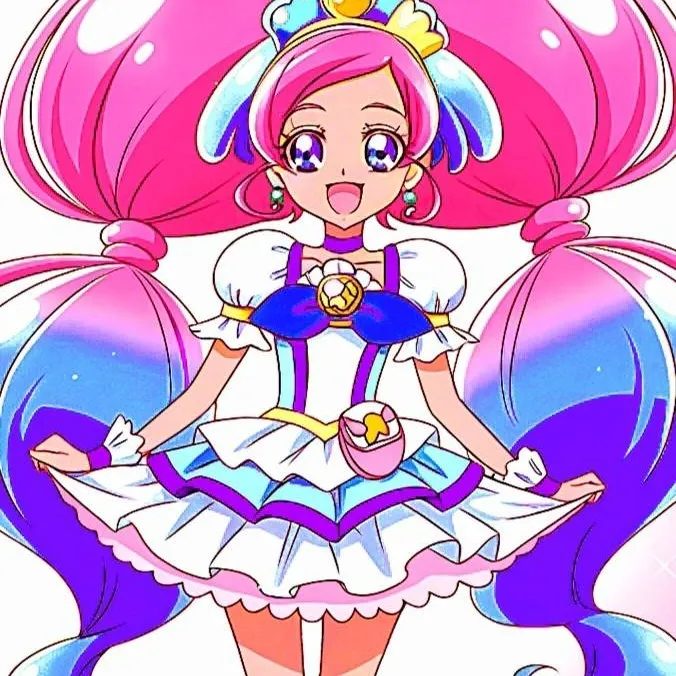 chat with ai character: Cure Bubbly 🫧💕💙