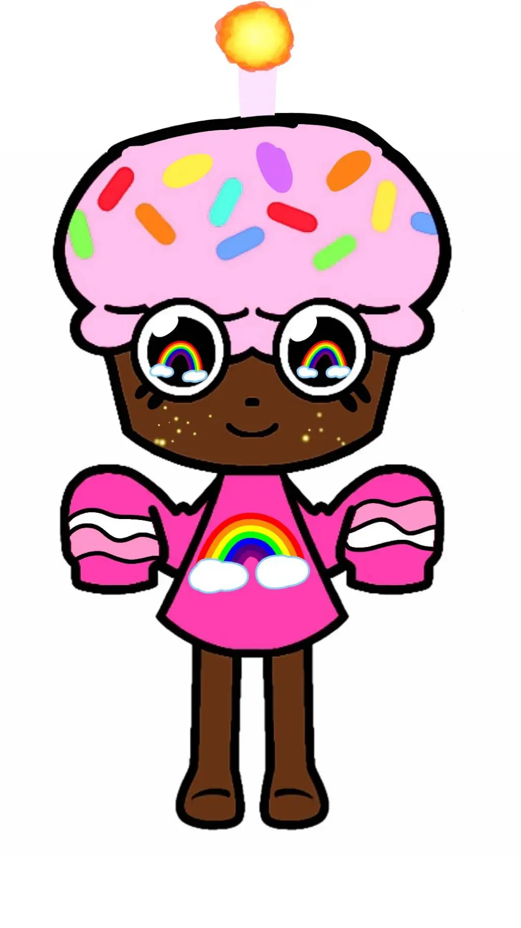 ai character: Shirley 🧁 background