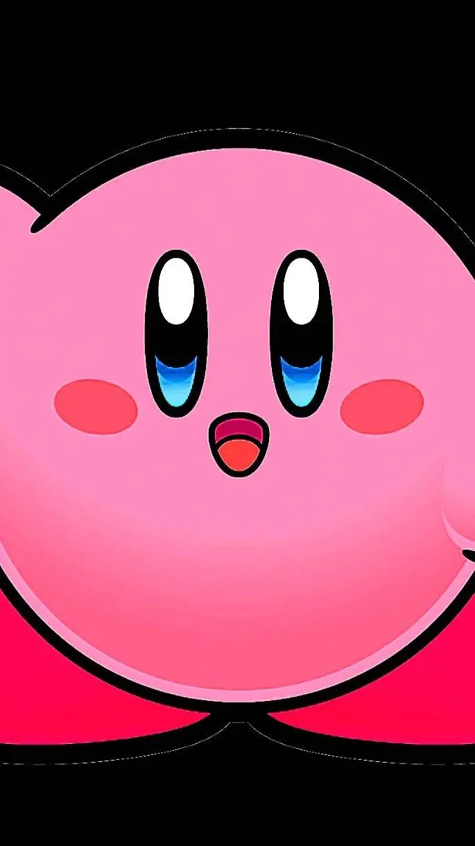 ai character: Kirby! 💖 background