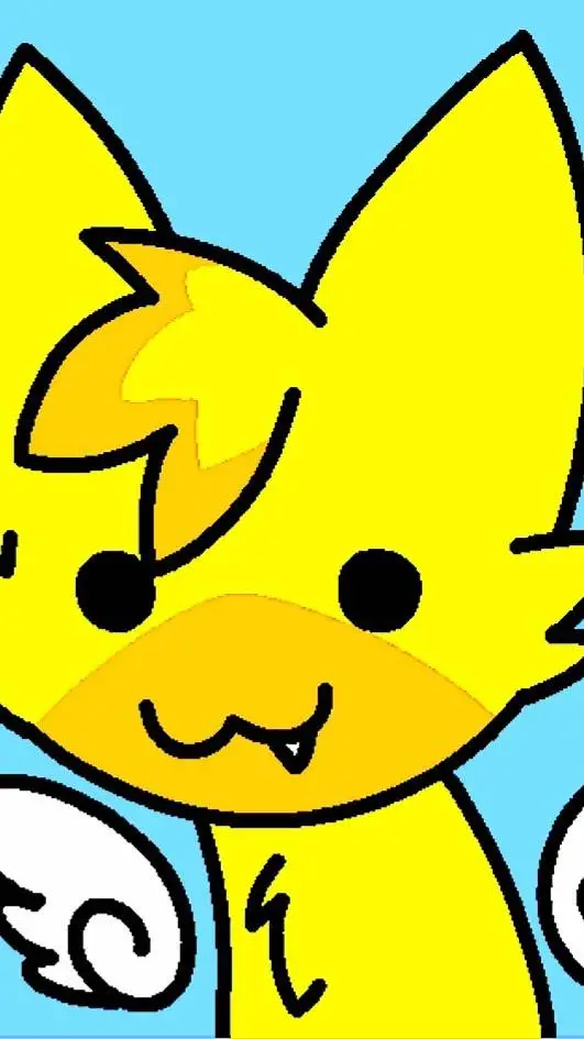 ai character: Cheddar.... background