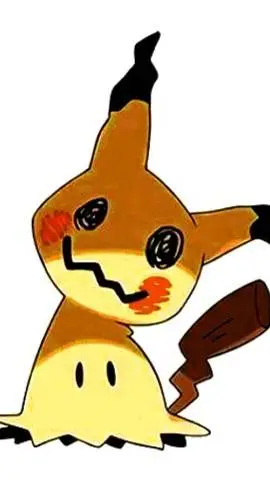 ai character: Mimikyu  background