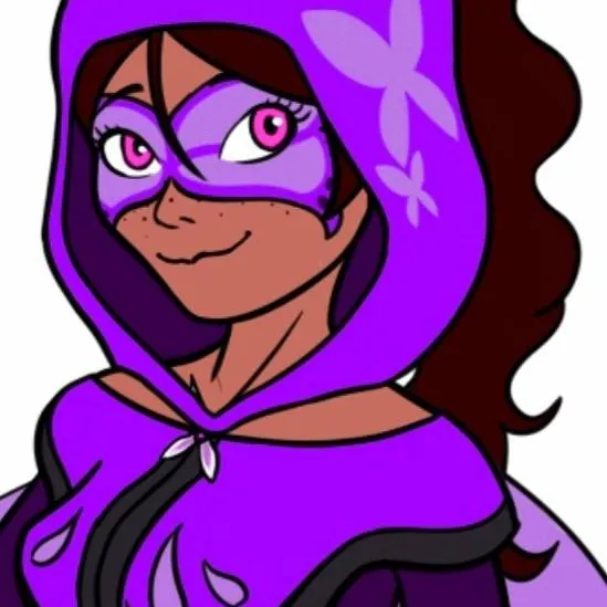 chat with ai character: Purple Mariposa 🦋💜