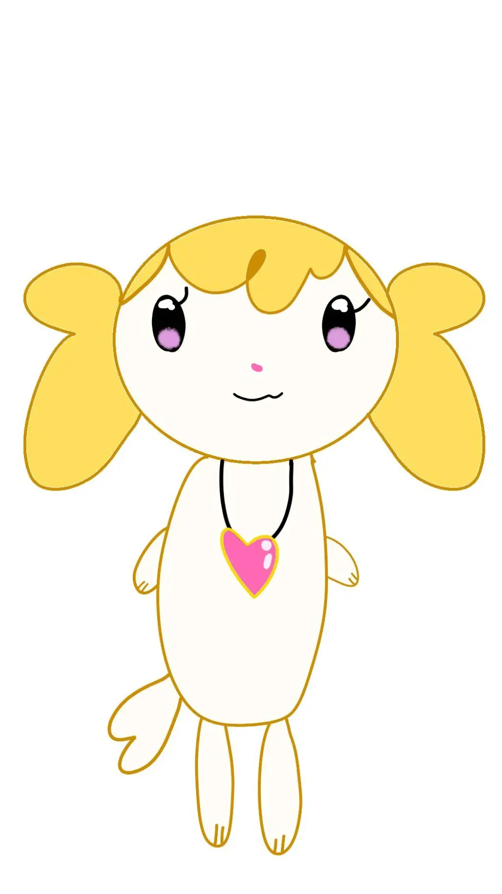 ai character: Keomi 🐶👑💕 background