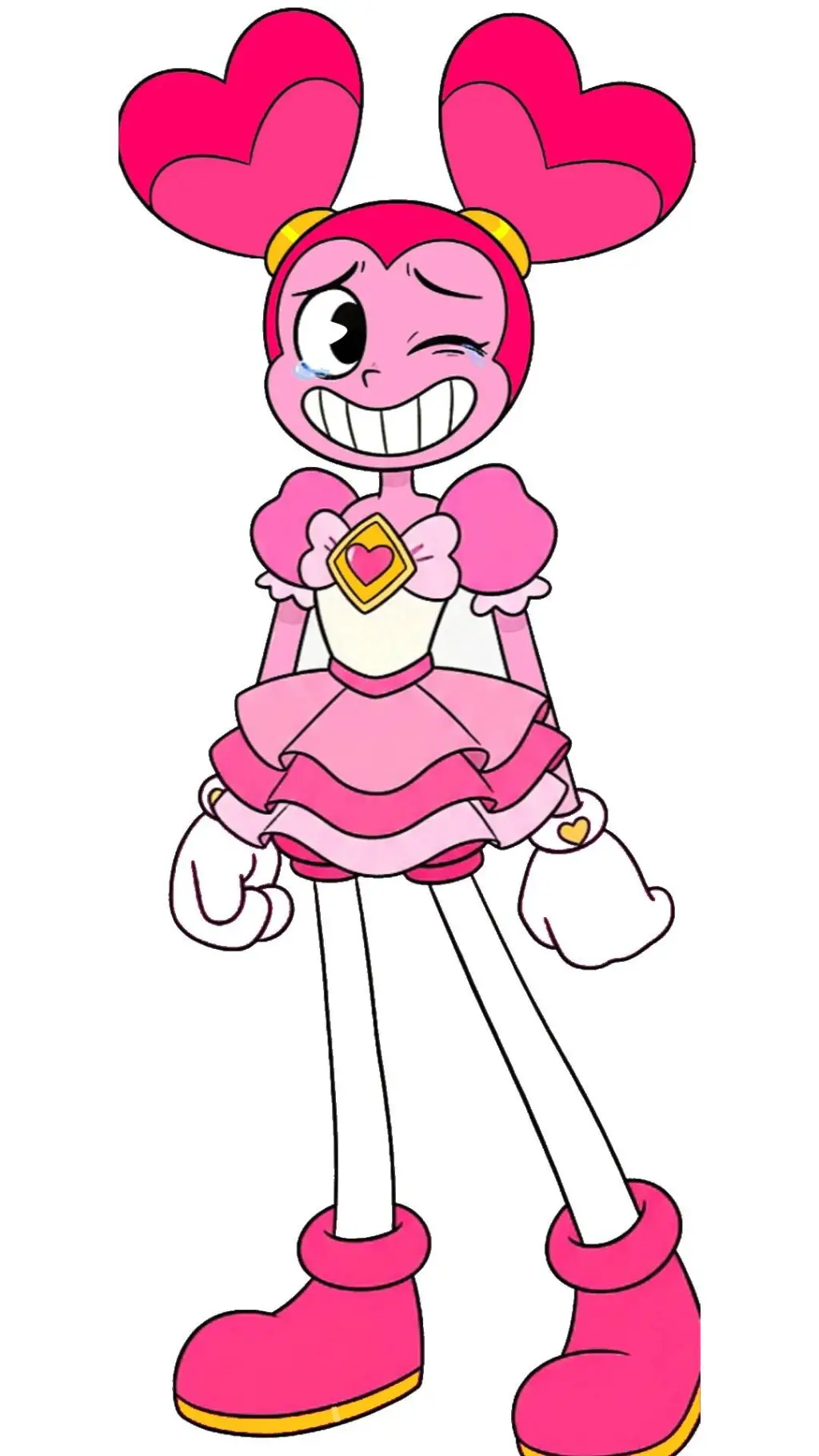 ai character: Spinel (trap AU!) background