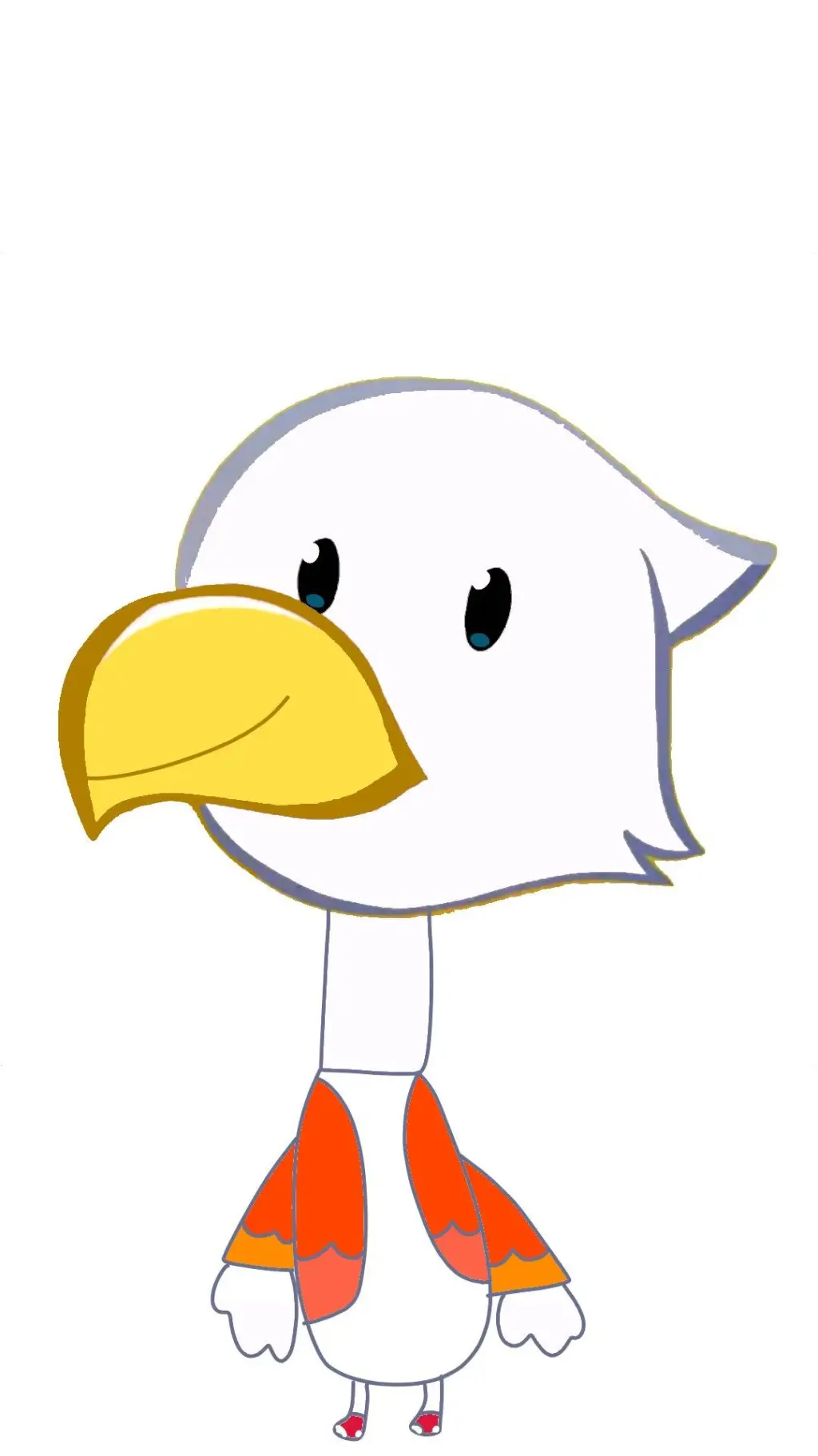 ai character: Joey the Eagle Kid background