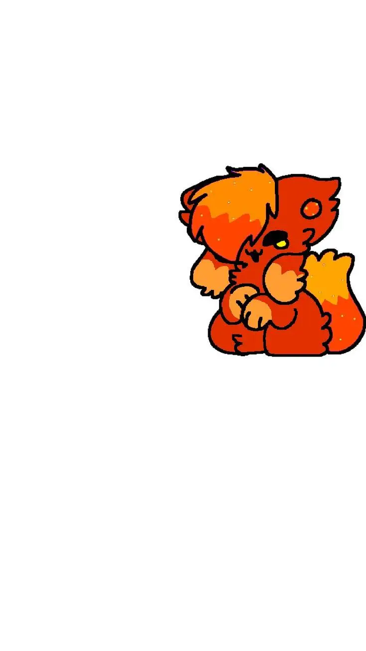 ai character: FlameZu (🔥) background