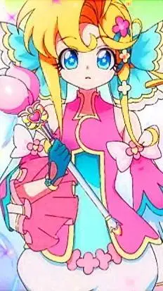 ai character: Maho BloomHeart!  background