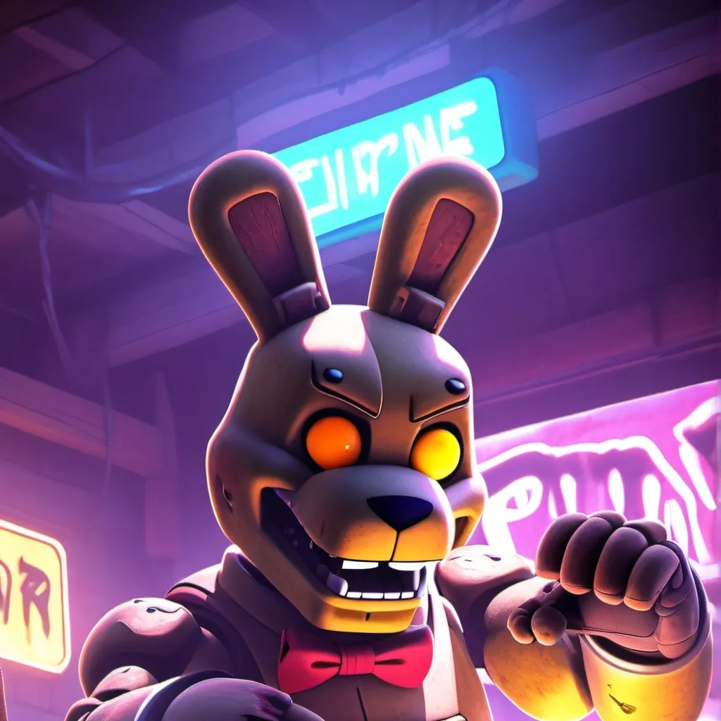 chat with ai character: springbonnie