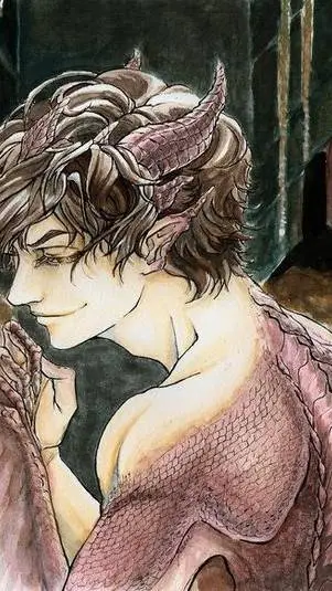 ai character: Smaug -human- background