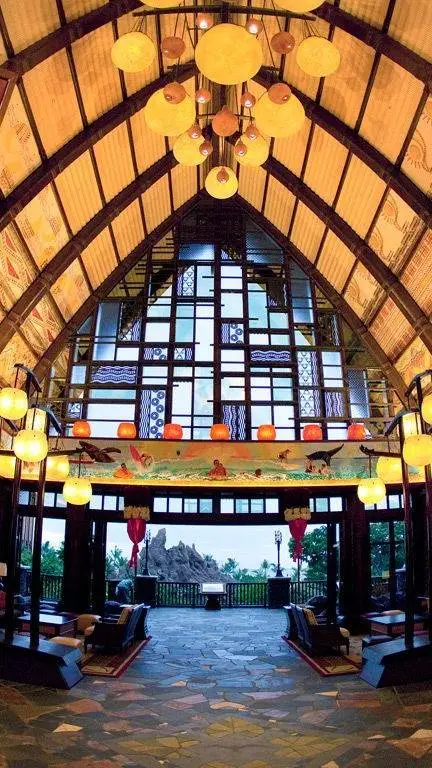 ai character: Aulani Resort background