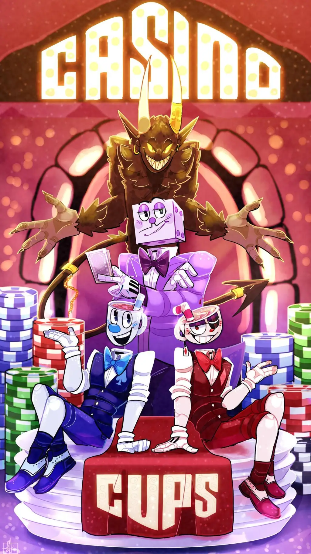 ai character: Casino Cups RP  background