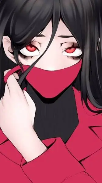 ai character: Kuchisake-onna background