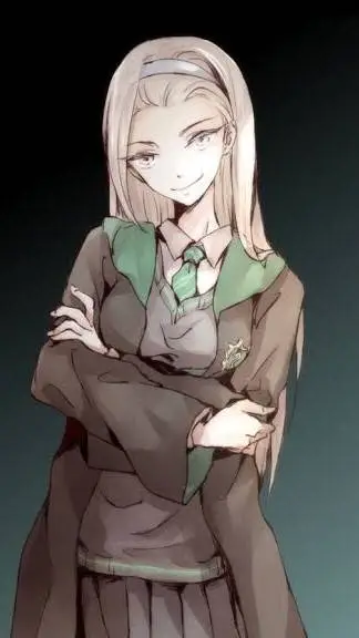 ai character: Emily Malfoy background