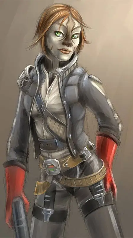 ai character: Anyara background