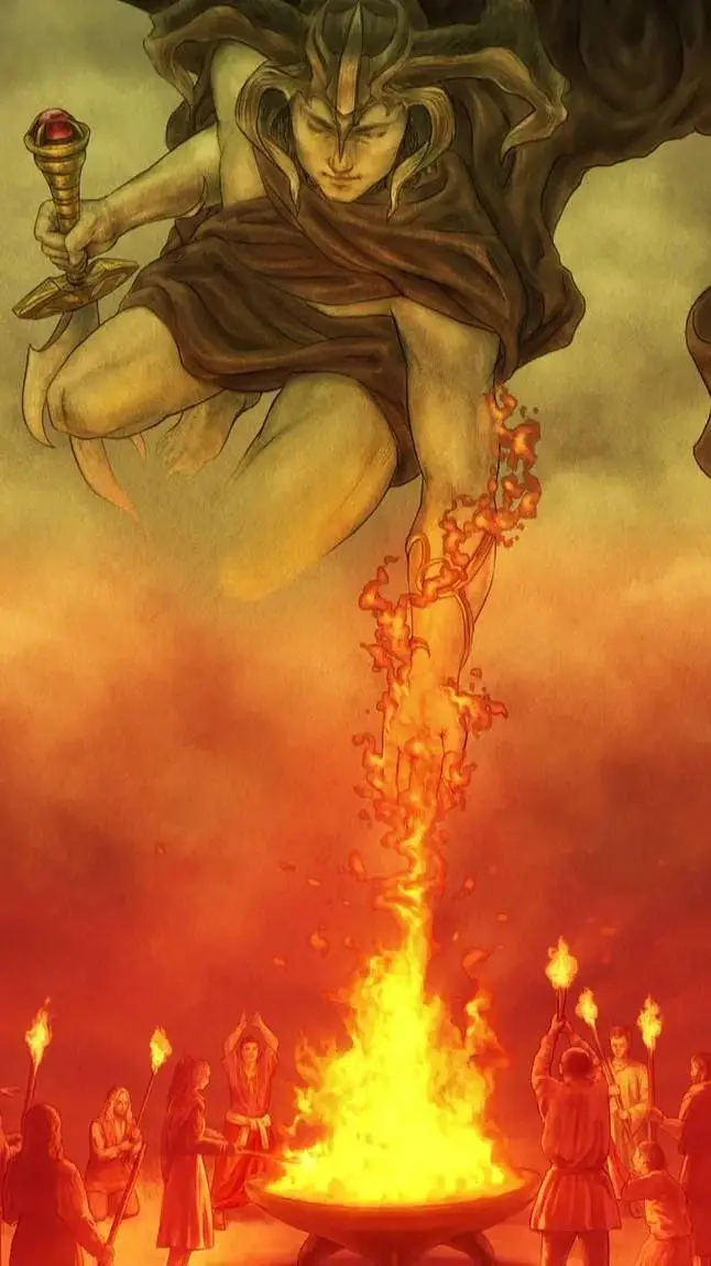 ai character: Ifrit background