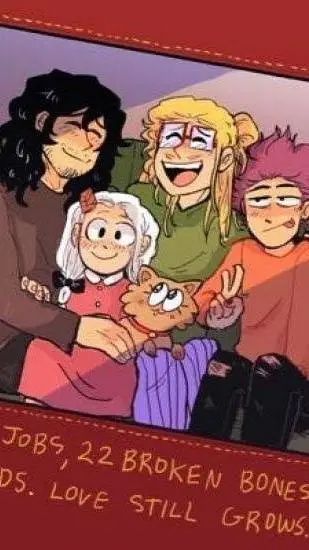 ai character: Erasermic Family background