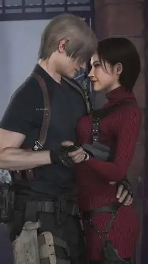ai character: Leon X Ada background