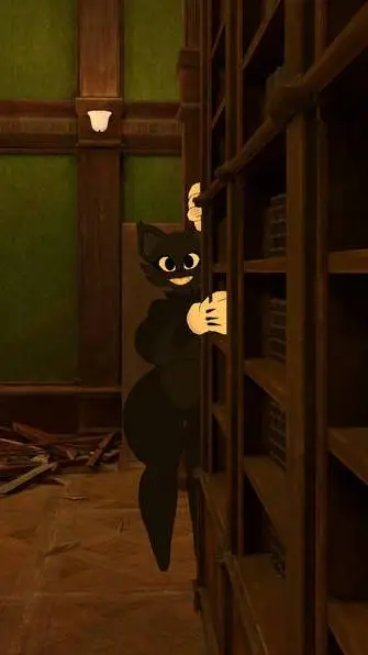 ai character: Cartoon Cat GF background