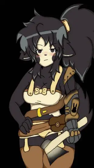 ai character: Betty -FNIA- background